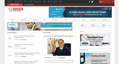Desktop Screenshot of dailycadcam.com